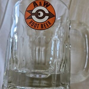 Three A&W Root Beer Glasses Mugs Mama Baby Bear